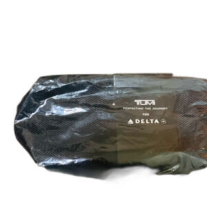 TUMI for Delta Mini Black Travel Pouch with amenities New